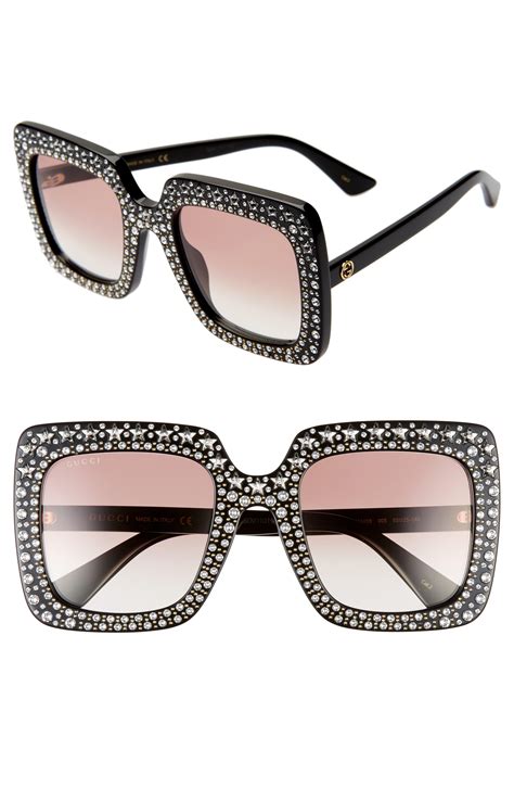 gucci sunglasses with crystals|gucci brille damen.